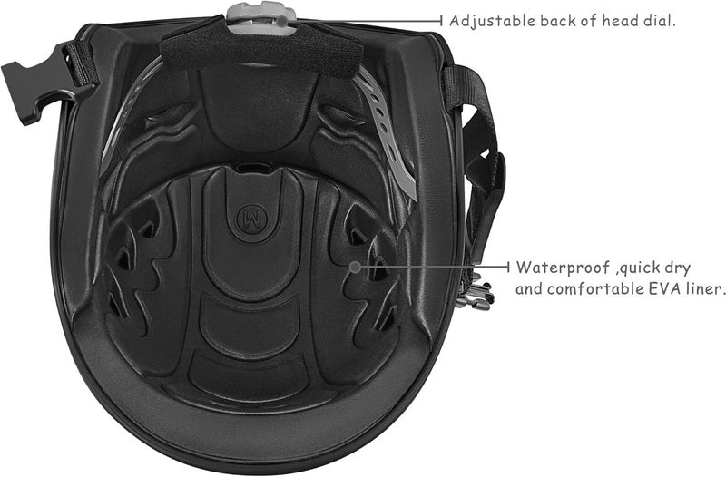 Tontron Sailonger Adult Full Cut Whitewater Kayaking Rafting Paddling Watersports Helmet - Image 3